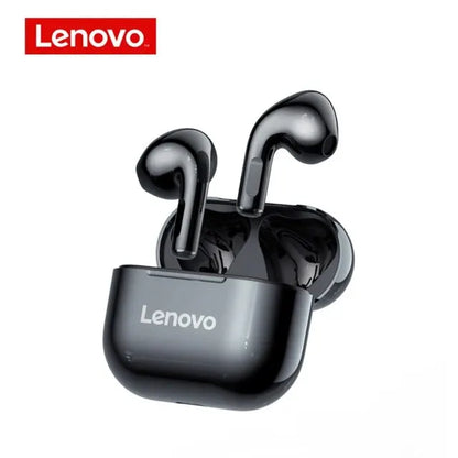 Lenovo LP40 TWS Bluetooth 5.0 Earbuds - Bass Touch Control, Noise Reduction, Long Battery Life