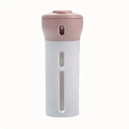 4-in-1 Portable Travel Liquid Dispenser – Refillable Leakproof Bottle for Perfume, Shampoo, Conditioner, and Lotion