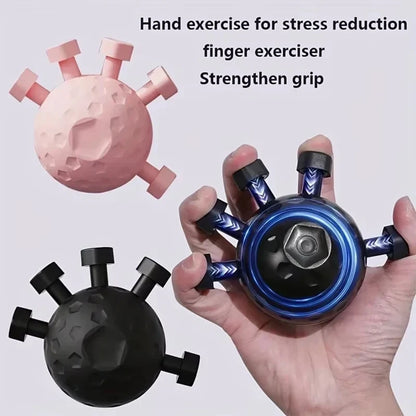 Finger & Hand Grip Strengthener – Rock Climbing Trainer, Hand Exerciser for Strength Training