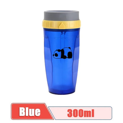 Portable Double-Walled Insulated Coffee Straw Cup with Twist Lid - Thermos for Juice, Tea, & Coffee